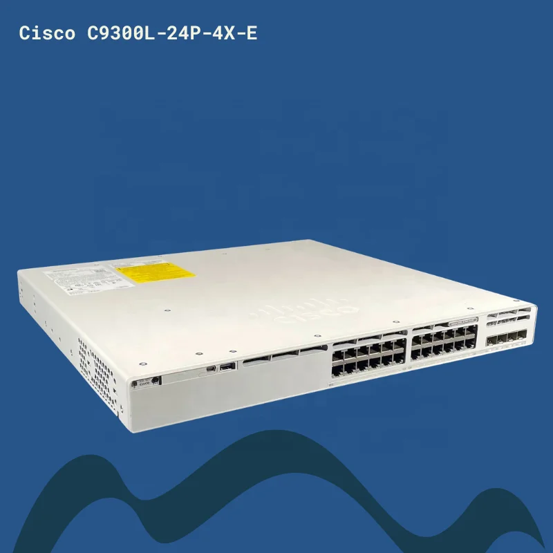 Layer 3 Switch 24 Port Sfp - Untuk Seri Catalyst 9300L, C9300L-24P-4X-E, Switch