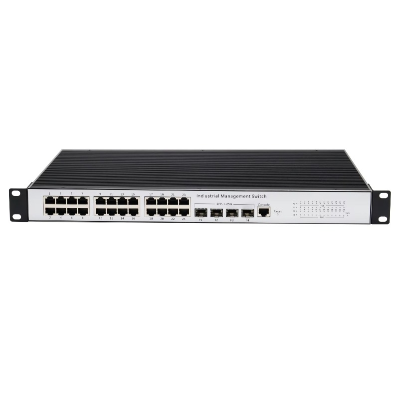 Managed Switch 24 Port Gigabit - L2+ Managed Industrial POE Switch 24Port