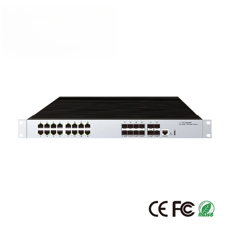 10G Sfp+ Switch 8 Port - Switch Ethernet Industri Terkelola dengan 16