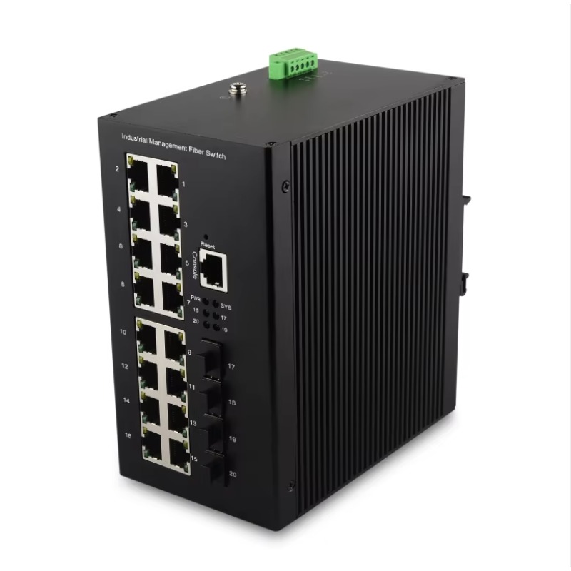 Poe Switch 16 Port 802.3At - Switch PoE Ethernet Industri 16 Port