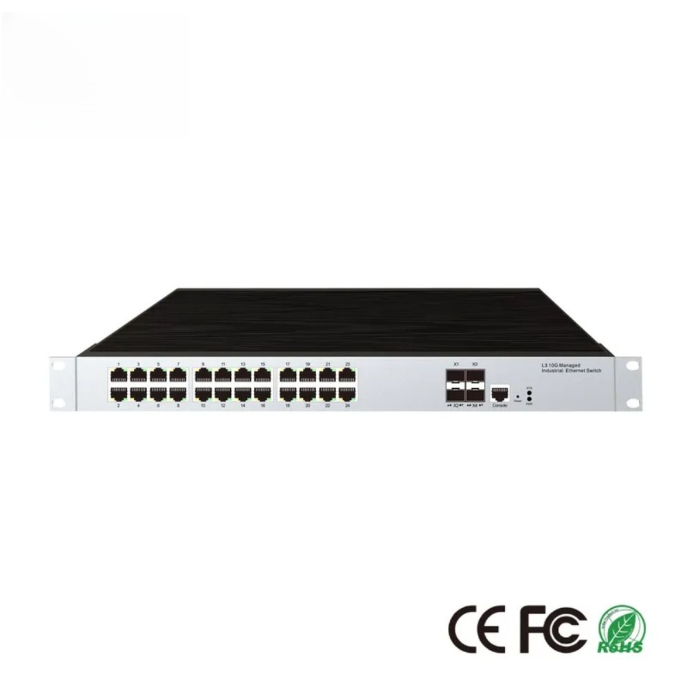 Switch 24 Port 10G Uplink - 24 port RJ45 pada switch Ethernet