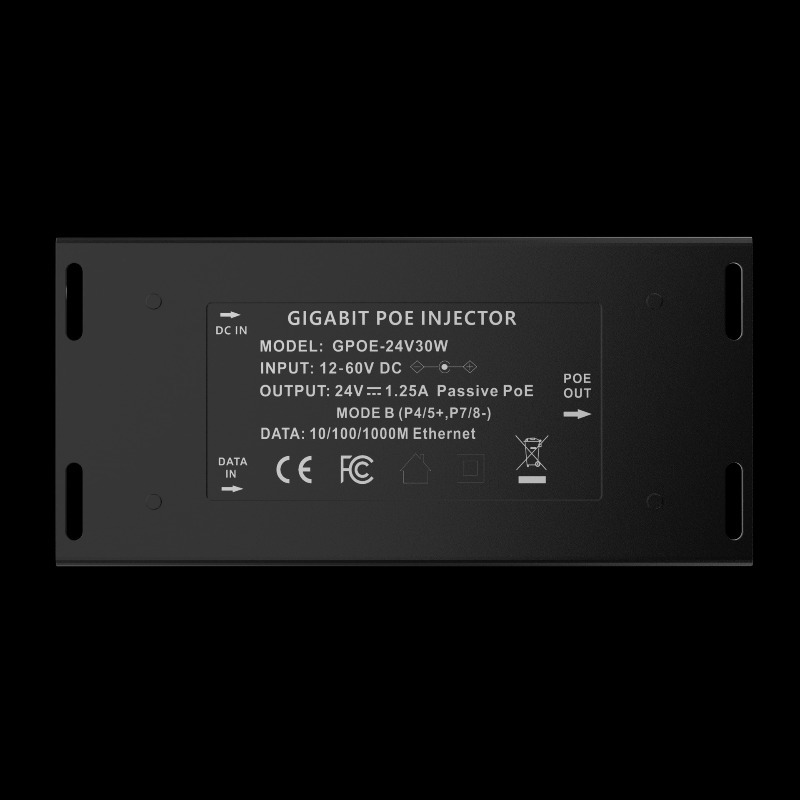 Poe Injector Gigabit 30W - Konverter POE Gigabit 24V 30W, Modul