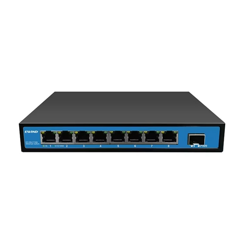 8 Port 2.5G Switch Unmanaged - Sakelar Ethernet 8 Port 2.5G yang