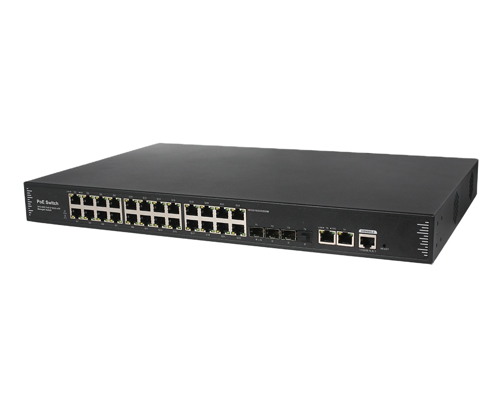 Switch 24 Port 10G Uplink - Switch PoE Terkelola 30-port 2.5G dengan