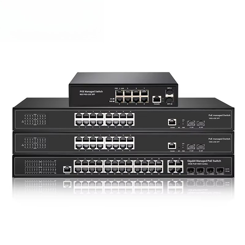 Poe Switch 16 Port 802.3At - Switch PoE 8-Port 16 24 48