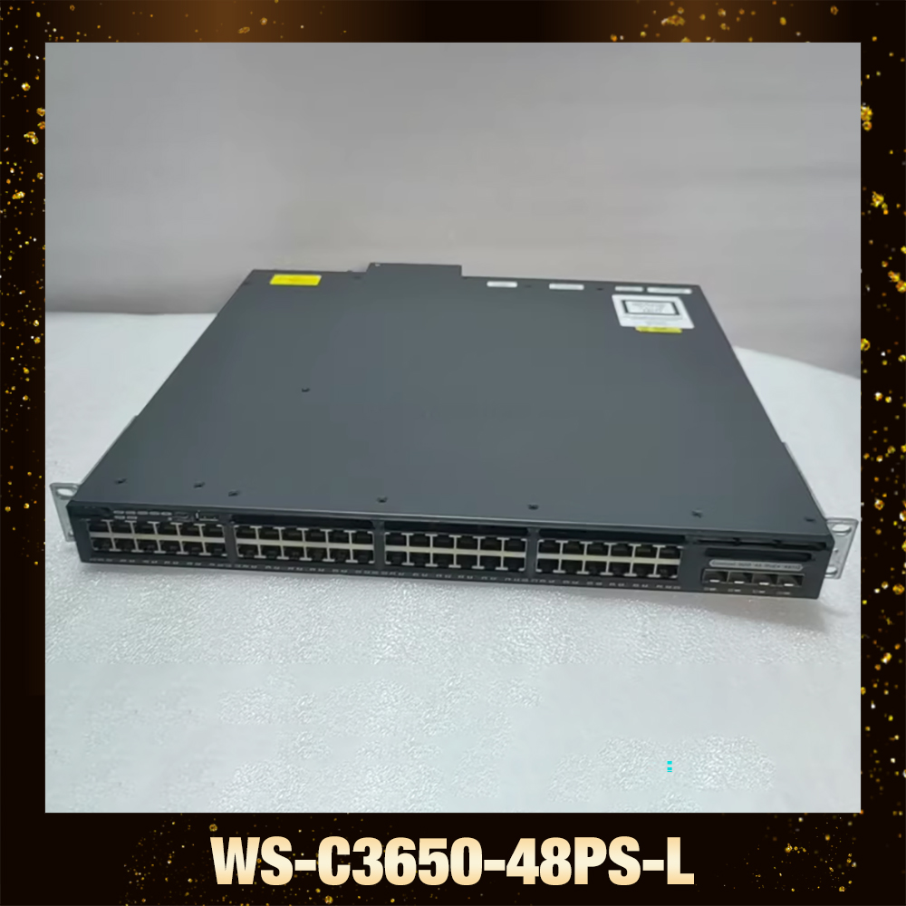 Switch 48 Port Poe Gigabit - WS-C3650-48PS-L Switch Daya POE Manajemen Layer
