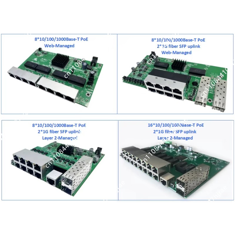 4 8 16 24 Port Gigabit Managed - Poe Switch 16 Port 802.3At ulasan dan harga