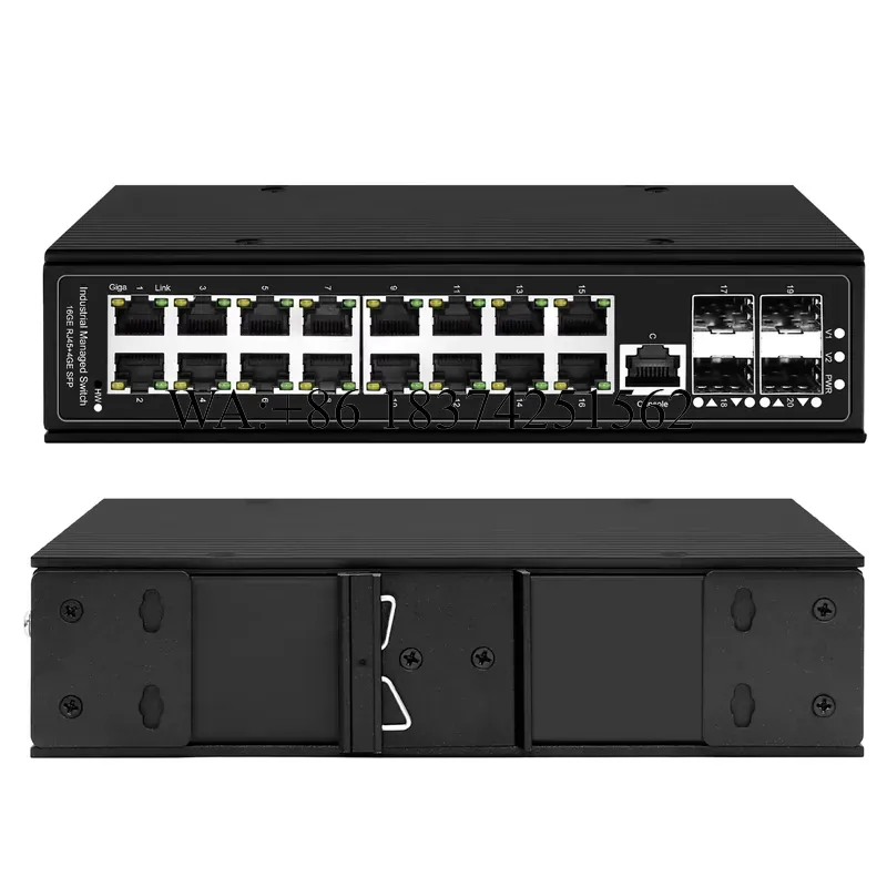 Wmwmnu, Switch Ethernet Indust - Poe Switch 16 Port 802.3At ulasan dan harga