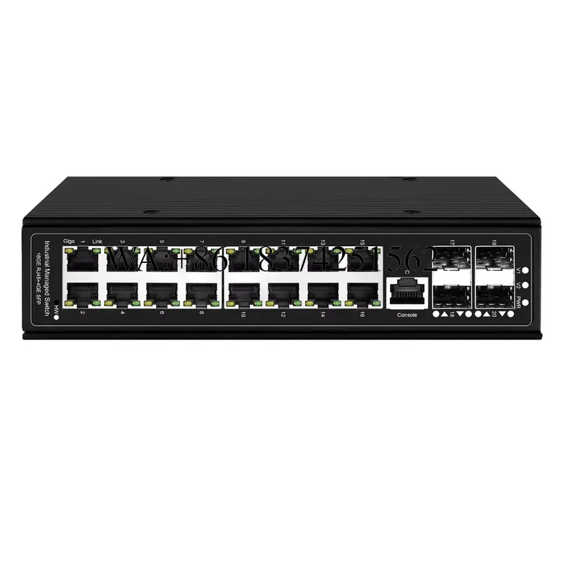 Wmwmnu, Switch Ethernet Indust - Poe Switch 16 Port 802.3At ulasan dan harga