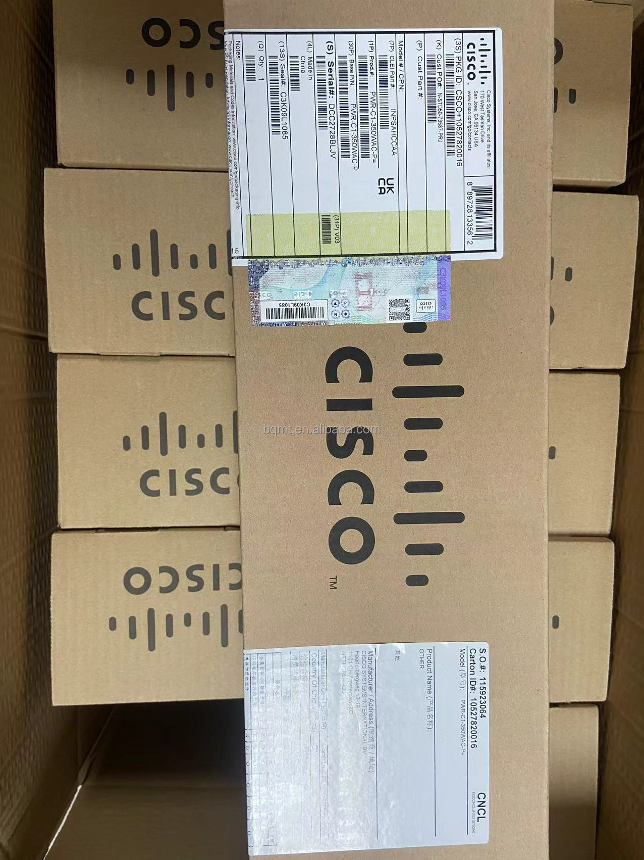 Switch Cisco C9300-24U-A Asli, - Layer 3 Switch 24 Port Sfp ulasan dan harga