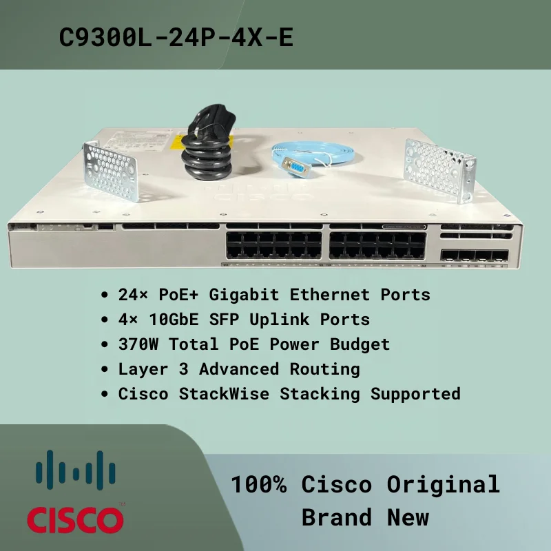 Untuk Seri Catalyst 9300L, C93 - Layer 3 Switch 24 Port Sfp ulasan dan harga