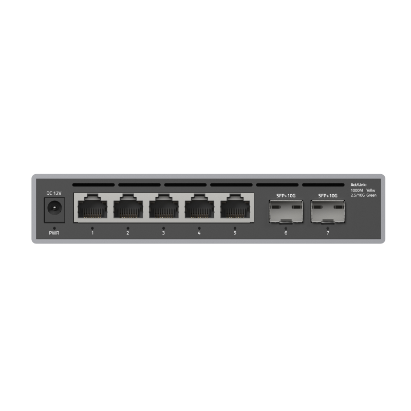 Sakelar Ethernet tanpa manajem - Switch 5 Port 2.5G Unmanaged ulasan dan harga