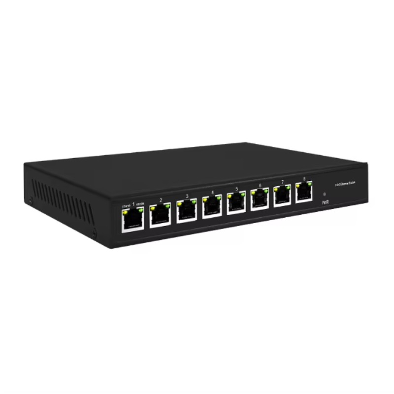 Hub Ethernet Multi-gigabit 8-P - 8 Port 2.5G Switch Unmanaged ulasan dan harga