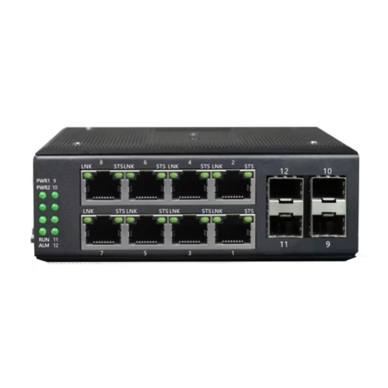 Switch Ethernet Gigabit Optik  - Industrial Switch Din Rail Gigabit ulasan dan harga