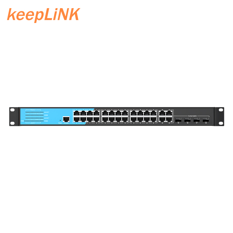 Switch Jaringan Enterprise Ter - Switch 24 Port 10G Uplink ulasan dan harga
