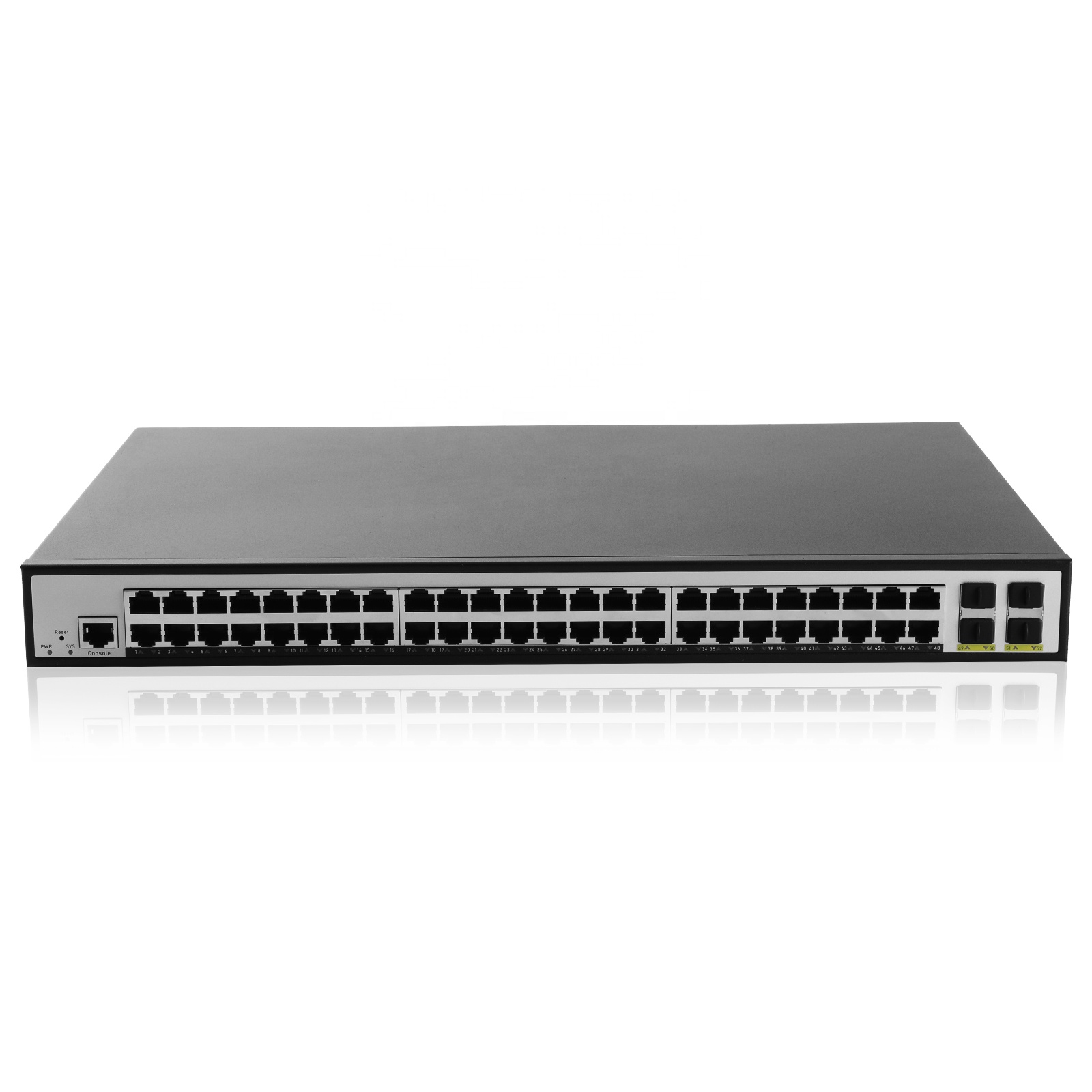48GE 4 Gigabit SFP OEM 4 Uplin - Network Switch Rack Mount 1U ulasan dan harga