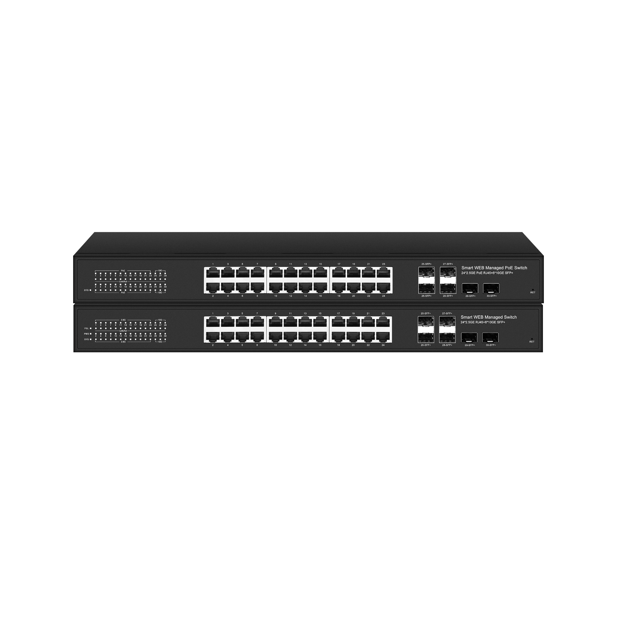 Lite-smart 24-port 2.5G POE at - Switch 24 Port 10G Uplink ulasan dan harga