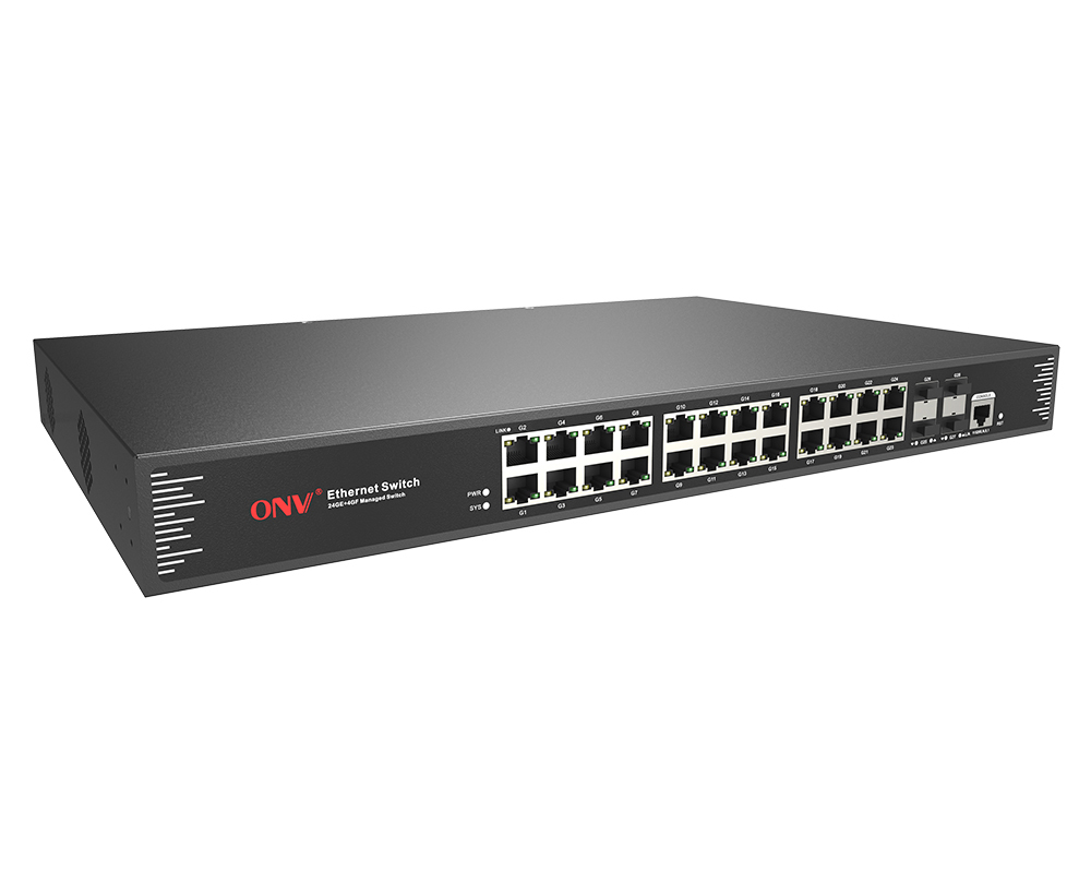 ONV Switch Gigabit 24-Port L2+ - Managed Switch 24 Port Gigabit ulasan dan harga