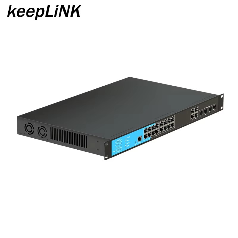 Sakelar Jaringan Terkelola unt - Managed Switch 24 Port Gigabit ulasan dan harga