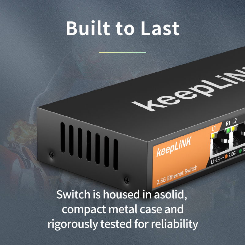 Ethernet Switch 2.5G jaringan  - Switch 5 Port 2.5G Unmanaged ulasan dan harga