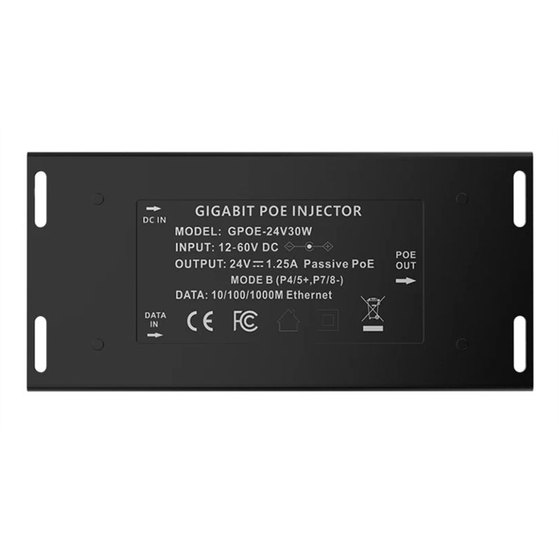 ABUO Injector PoE Gigabit, Inp - Poe Injector Gigabit 30W ulasan dan harga