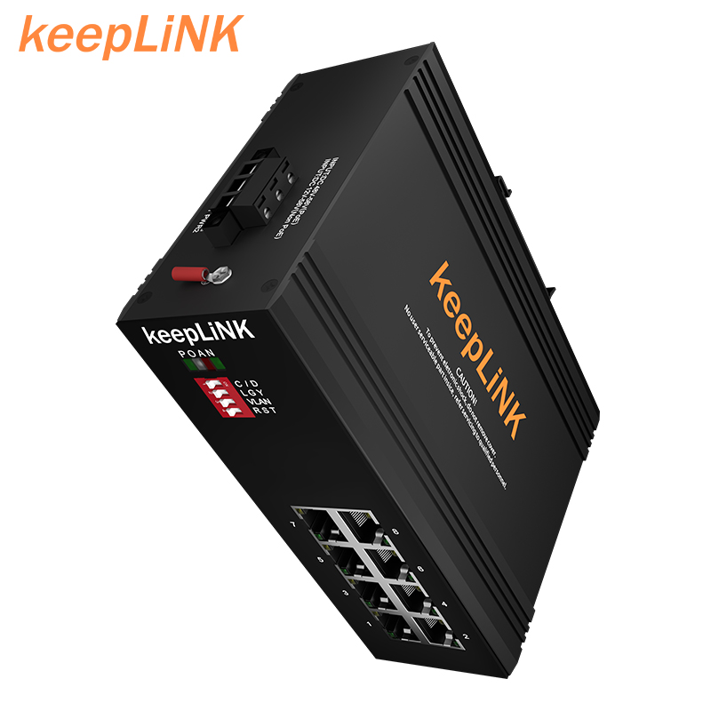 Switch Ethernet Gigabit 8 Port - Industrial Switch Din Rail Gigabit ulasan dan harga