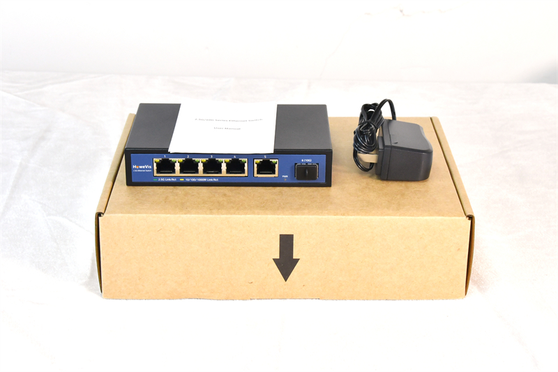 10/100/1000M/2.5G Gigabit RJ45 - Switch 5 Port 2.5G Unmanaged ulasan dan harga