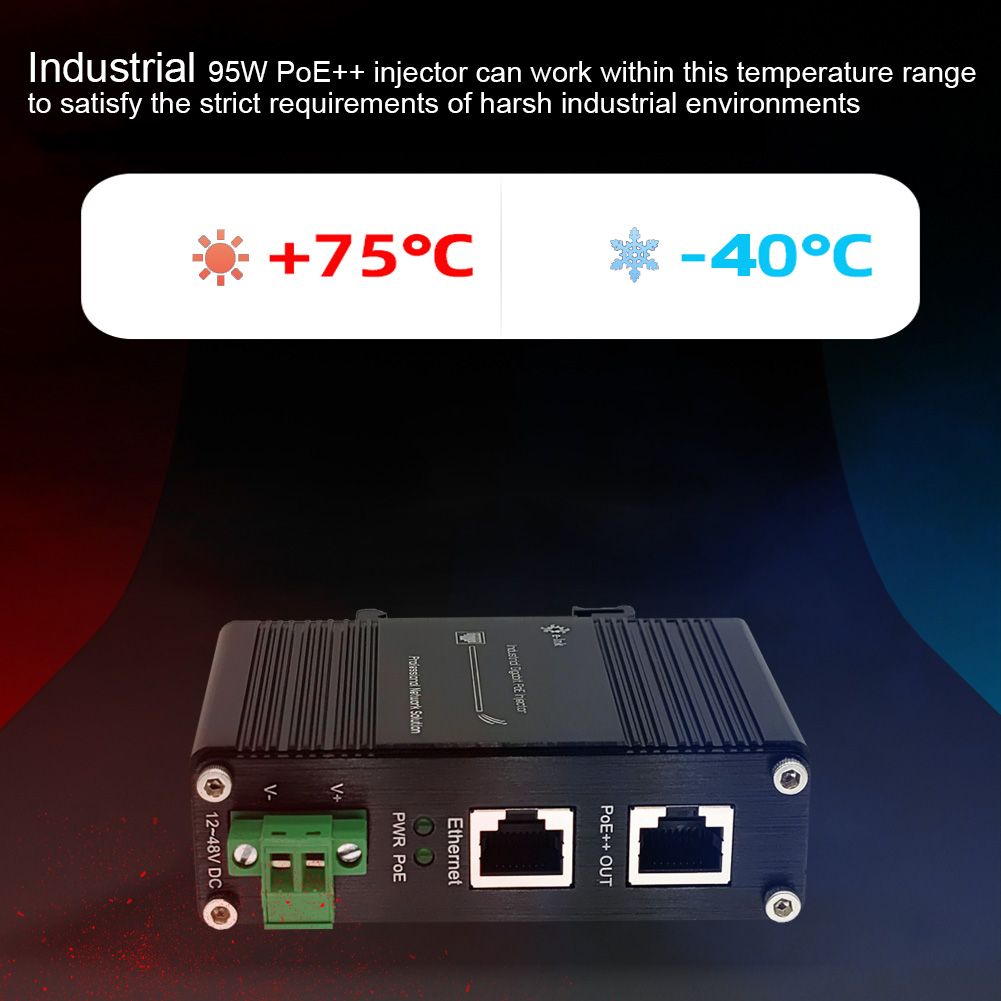 Injektor PoE Industri 30W/60W/ - Poe Injector Gigabit 30W ulasan dan harga