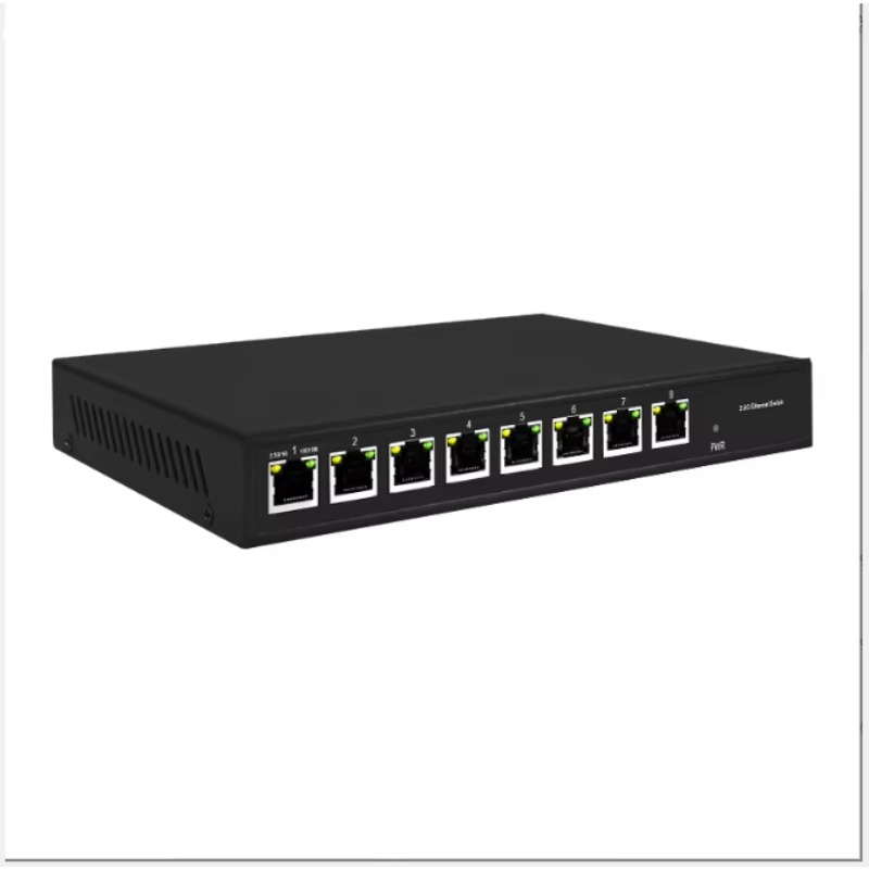 Hub Ethernet Multi-Gigabit 8 P - 8 Port 2.5G Switch Unmanaged ulasan dan harga