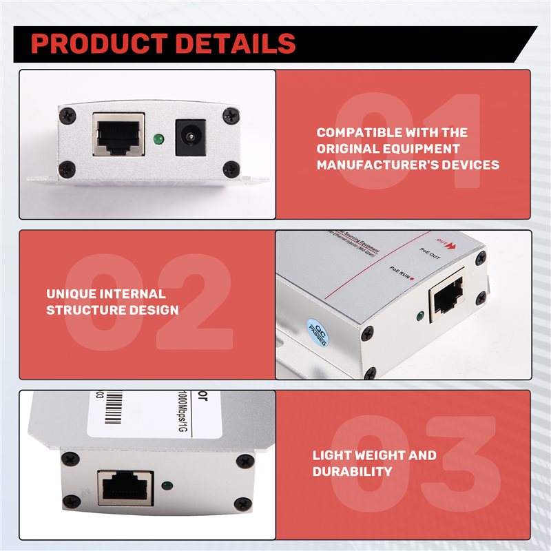 A69Z Injector PoE+ Industri Gi - Poe Injector Gigabit 30W ulasan dan harga