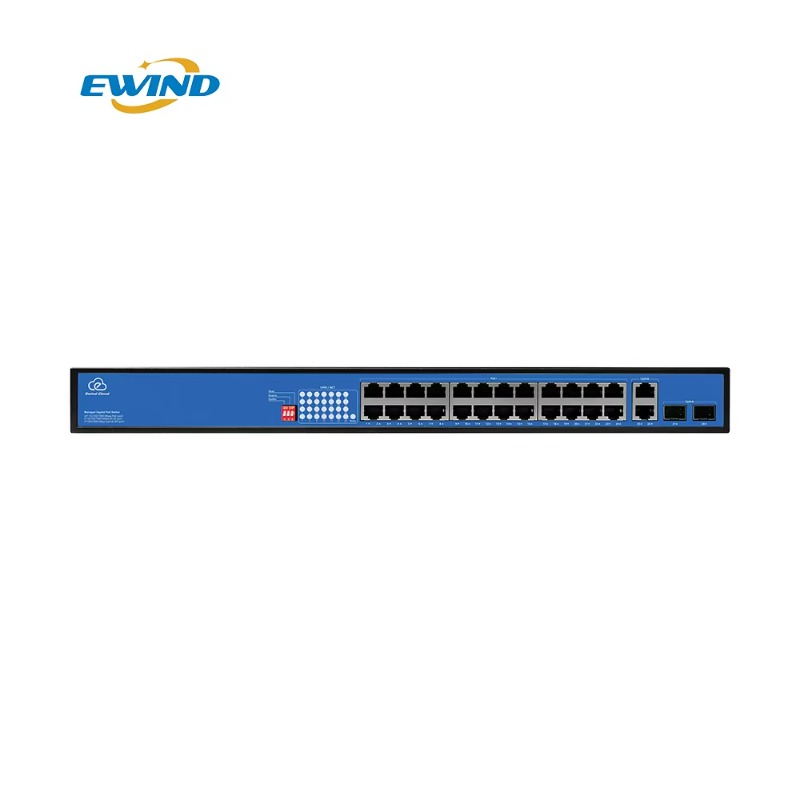 Sakelar Gigabit PoE 24 Port ya - Managed Switch 24 Port Gigabit ulasan dan harga