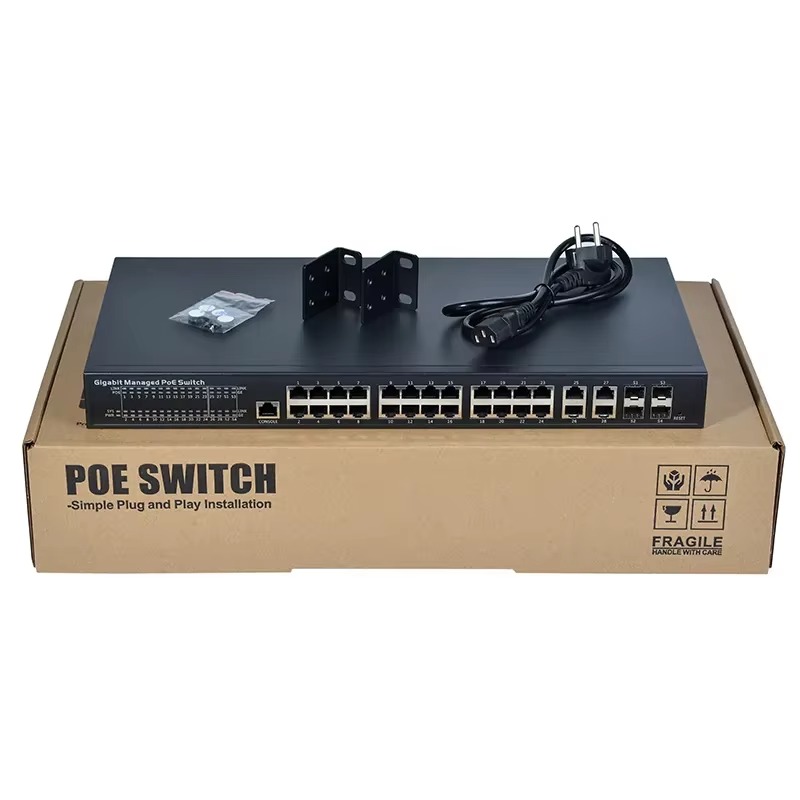 PSE2444GCD-W Gigabit POE Switc - Managed Switch 24 Port Gigabit ulasan dan harga