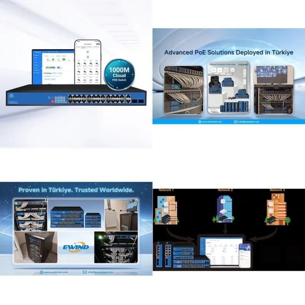 Switch 1000Mbps, mendukung VLA - Managed Switch 24 Port Gigabit ulasan dan harga