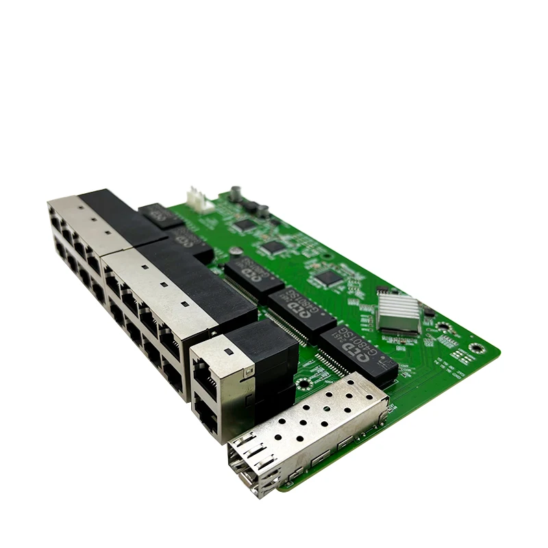 Modul switch 16 port 100M 802. - Poe Switch 16 Port 802.3At ulasan dan harga