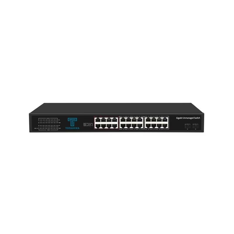 Sakelar Jaringan Gigabit 24 Po - Network Switch Rack Mount 1U ulasan dan harga