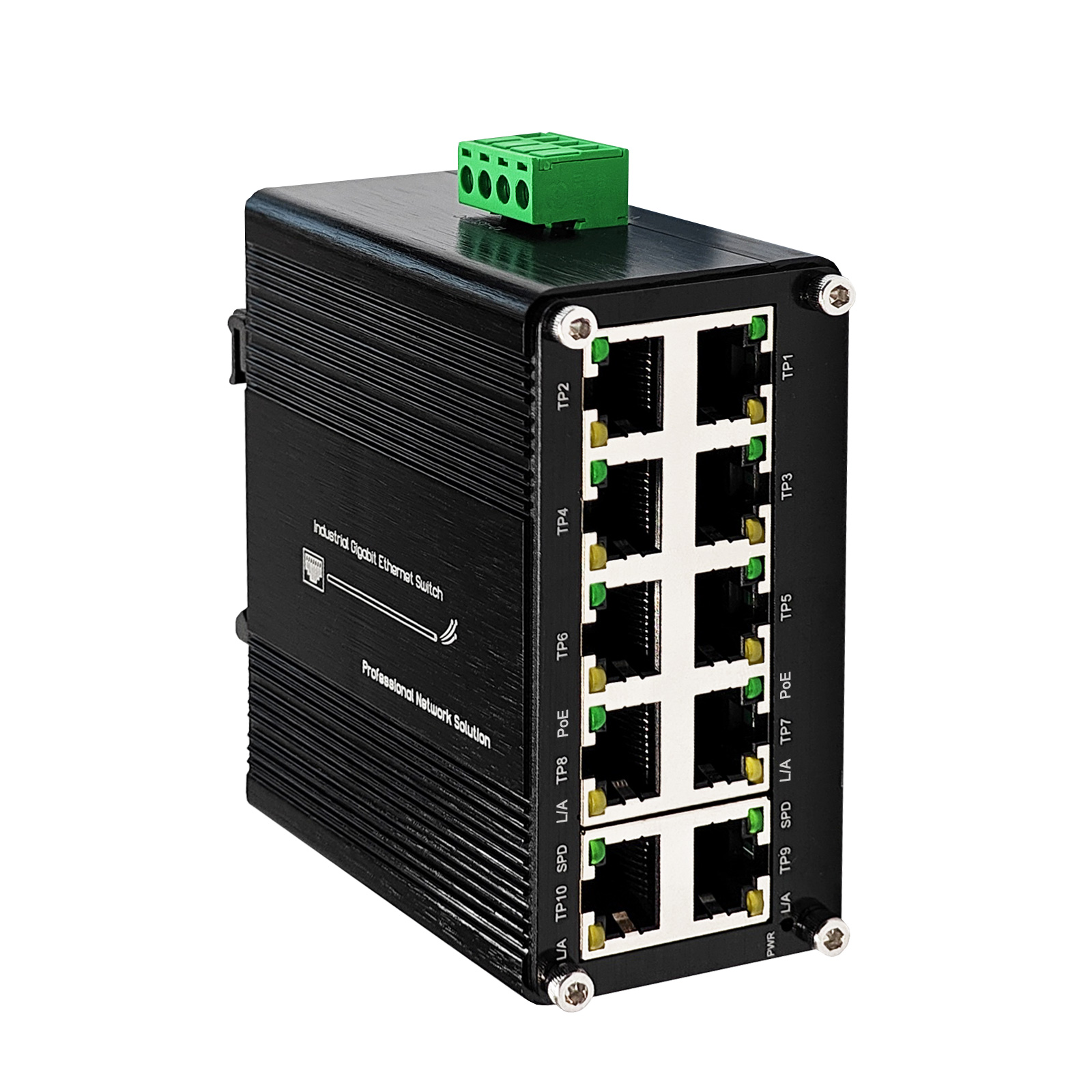 Switch Gigabit PoE 10-Port Ind - Switch 48 Port Poe Gigabit ulasan dan harga