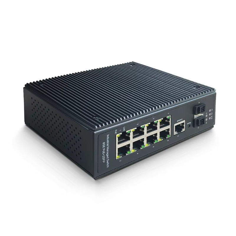 Switch Jaringan Gigabit PoE+ 8 - Industrial Switch Din Rail Gigabit ulasan dan harga