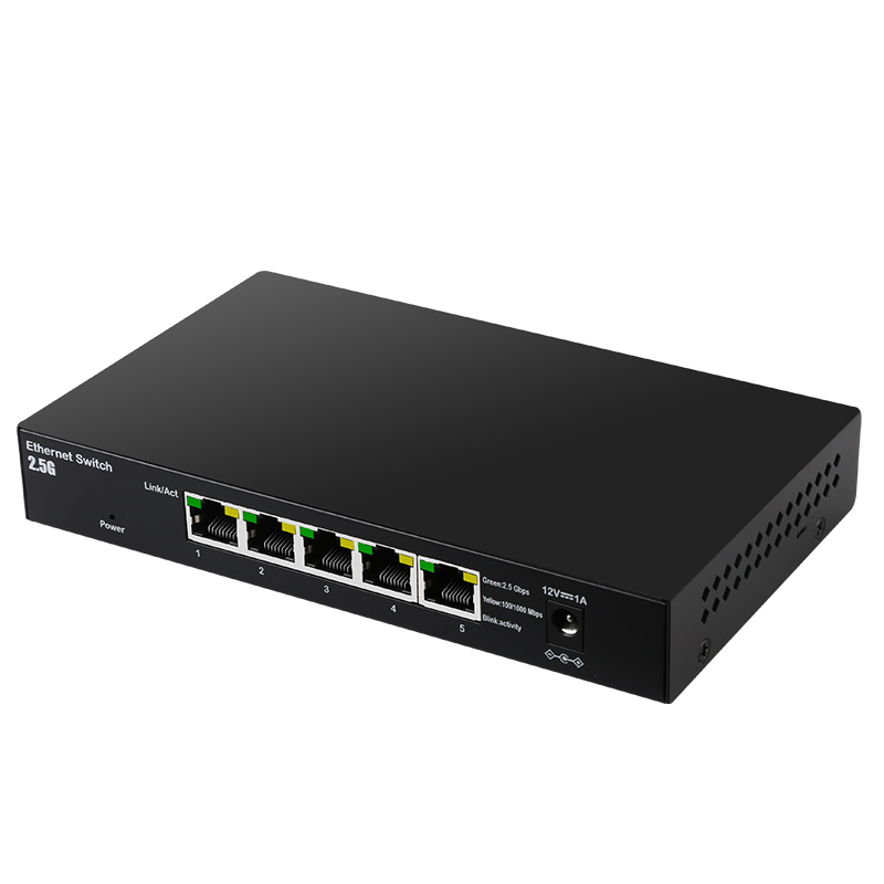 5 Port 100/1000/2500Mbps 2.5G  - Switch 5 Port 2.5G Unmanaged ulasan dan harga