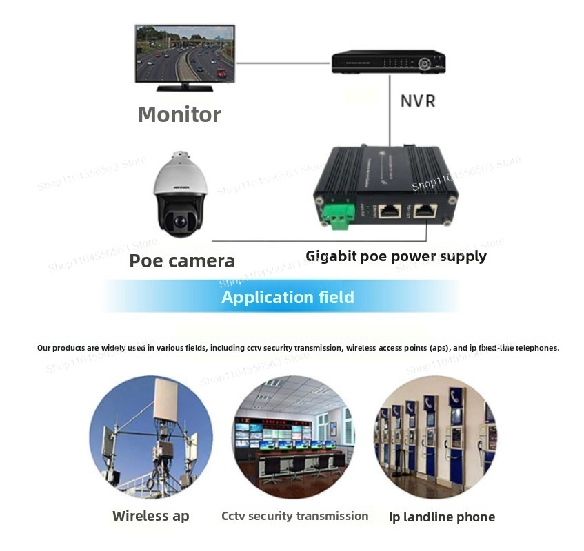 Injektor PoE Gigabit 30W, Pema - Poe Injector Gigabit 30W ulasan dan harga