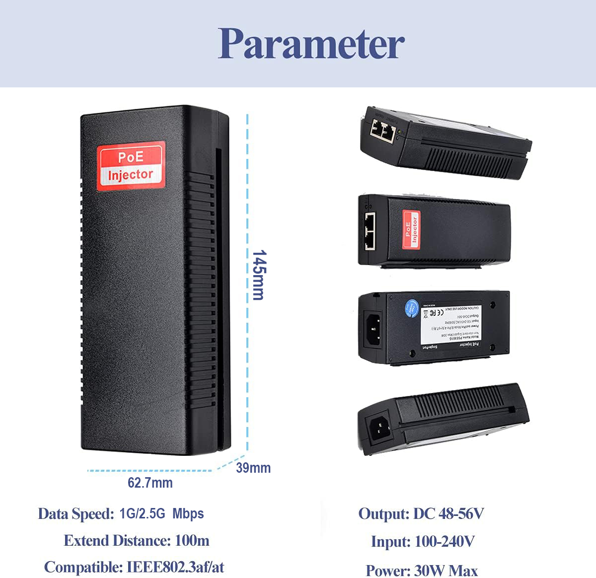 PSE30TG/PSE802G Power Over Eth - Poe Injector Gigabit 30W ulasan dan harga