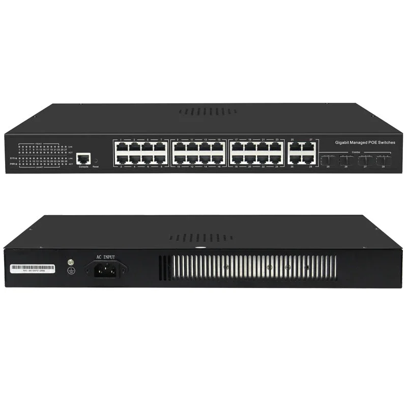 Sakelar Ethernet inti yang dap - Switch 24 Port 10G Uplink ulasan dan harga