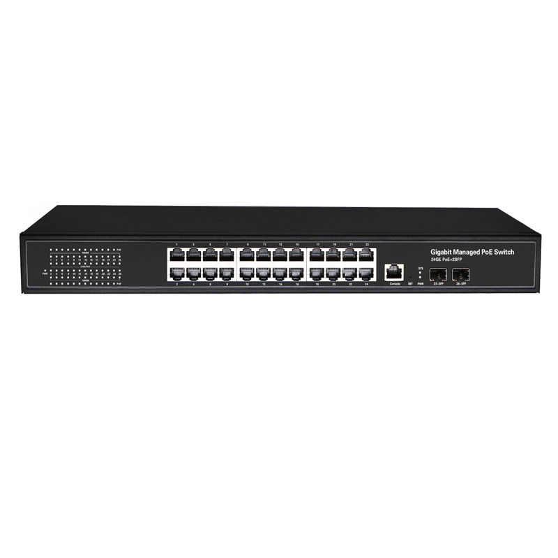 Sakelar Gigabit PoE+ dengan 24 - Switch 24 Port 10G Uplink ulasan dan harga