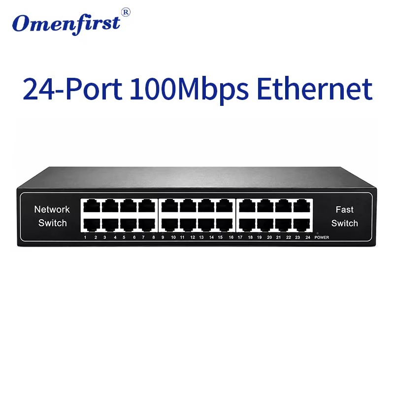 Sakelar Ethernet Cepat 24 Port - Network Switch Rack Mount 1U ulasan dan harga