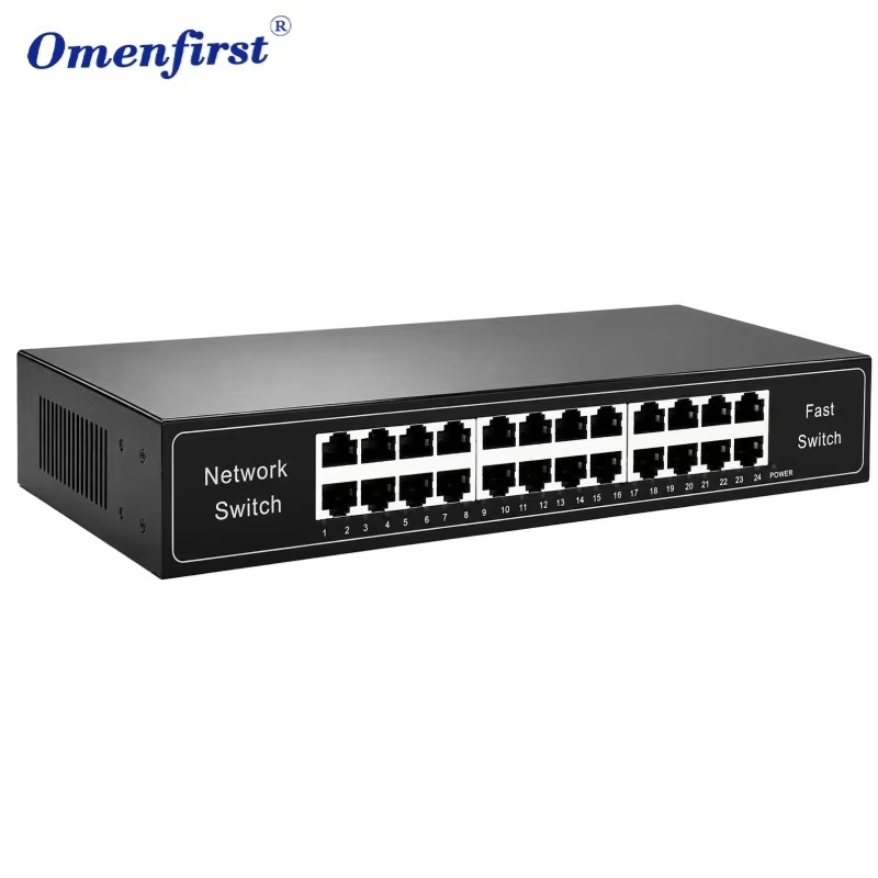Sakelar Ethernet Cepat 24 Port - Network Switch Rack Mount 1U ulasan dan harga