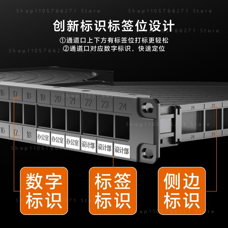 Panel Manajemen Kabel Logam 24 - Network Switch Rack Mount 1U ulasan dan harga