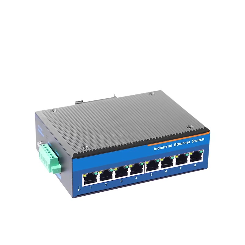 8 Port Listrik dengan Switch E - Industrial Switch Din Rail Gigabit ulasan dan harga